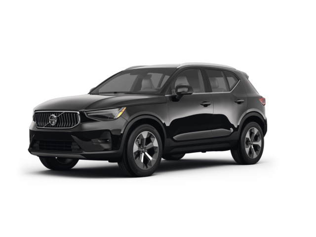 2023 Volvo XC40 B5 Core, front three-quarter view, paint 1 of 8