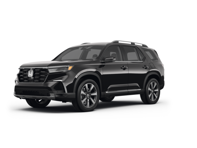 2023 Honda Pilot Elite, front three-quarter view, paint 1 of 8