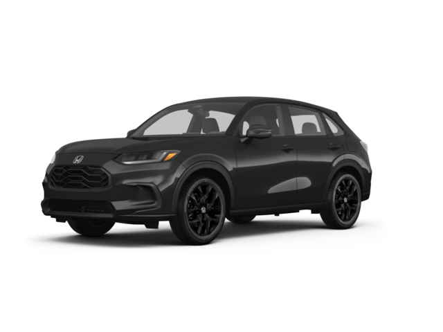 2025 Honda HR-V Sport, front three-quarter view, paint 1 of 8