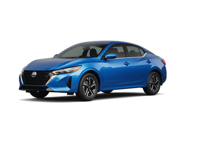 2024 Nissan Sentra SV, front three-quarter view, paint 1 of 8