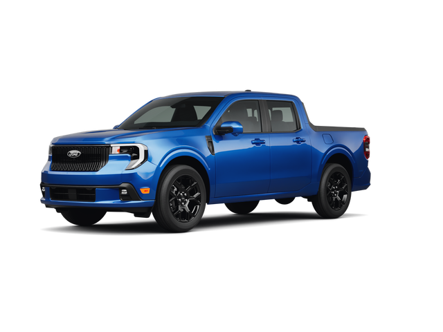 2025 Ford Maverick Lobo, front three-quarter view, paint 1 of 8
