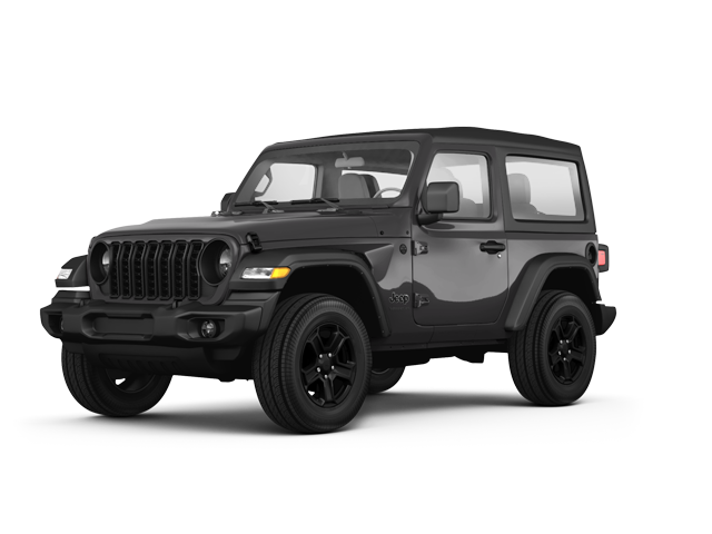 2024 Jeep Wrangler Sport, front three-quarter view, paint 1 of 8