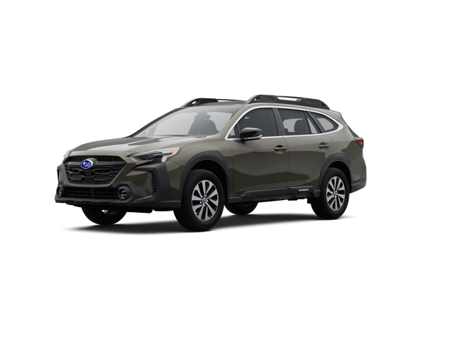 2025 Subaru Outback Premium, front three-quarter view, paint 1 of 8