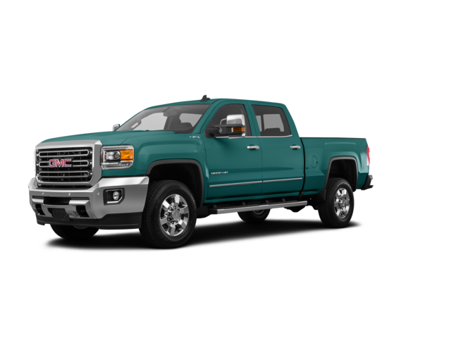 2016 GMC Sierra 2500 HD SLT, front three-quarter view, paint 1 of 8