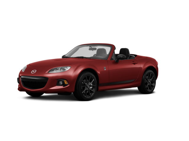 2013 Mazda MX-5 Miata Club, front three-quarter view, paint 1 of 8