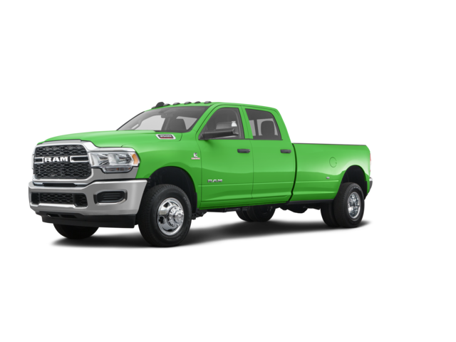 2021 Ram 3500 Tradesman, front three-quarter view, paint 1 of 8