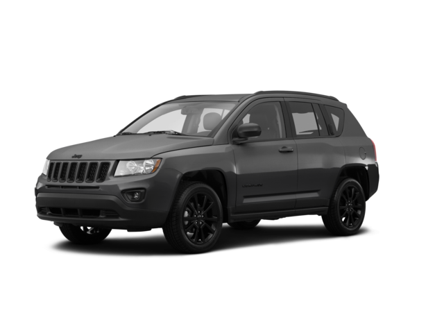 2015 Jeep Compass Sport, front three-quarter view, paint 1 of 8