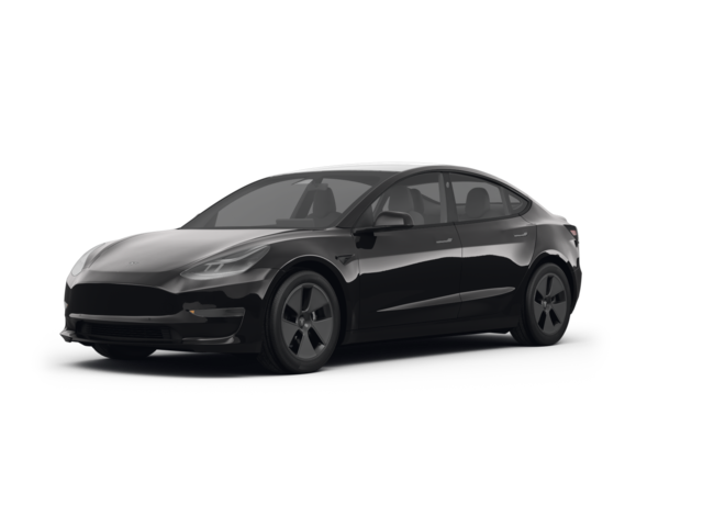 2023 Tesla Model 3 Long Range, front three-quarter view, paint 1 of 5