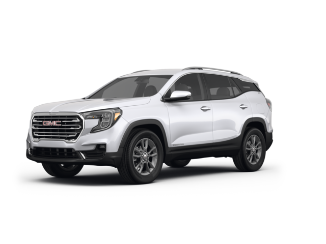 2023 GMC Terrain AT4, front three-quarter view, paint 1 of 8