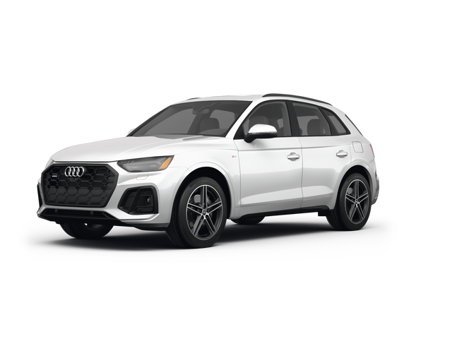 2022 Audi Q5 Premium Plus, front three-quarter view, paint 1 of 8