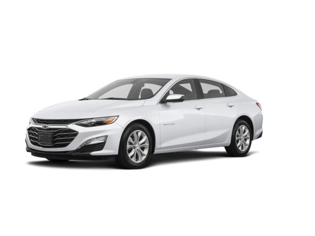 2020 Chevrolet Malibu LT, front three-quarter view, paint 1 of 8