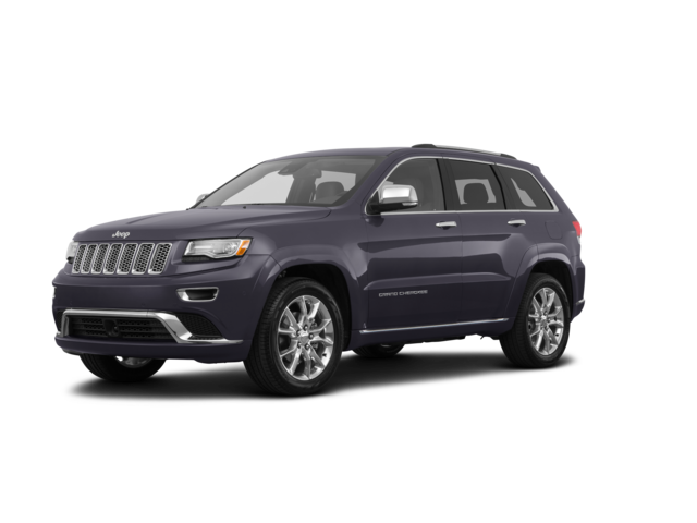 2016 Jeep Grand Cherokee Summit, front three-quarter view, paint 1 of 8