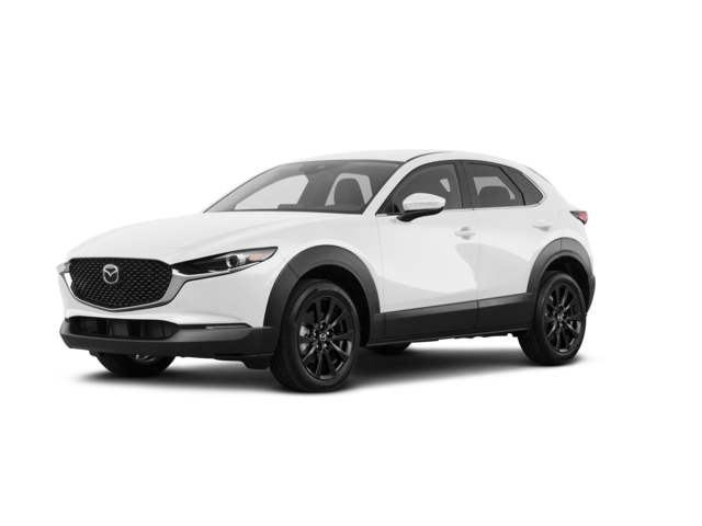 2022 Mazda CX-30 2.5 S, front three-quarter view, paint 1 of 3