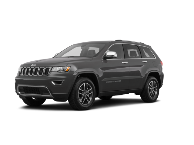 2020 Jeep Grand Cherokee Limited, front three-quarter view, paint 1 of 8