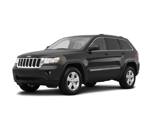 2013 Jeep Grand Cherokee Laredo, front three-quarter view, paint 1 of 8