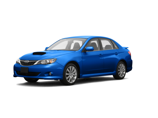 2008 Subaru Impreza WRX, front three-quarter view, paint 1 of 6