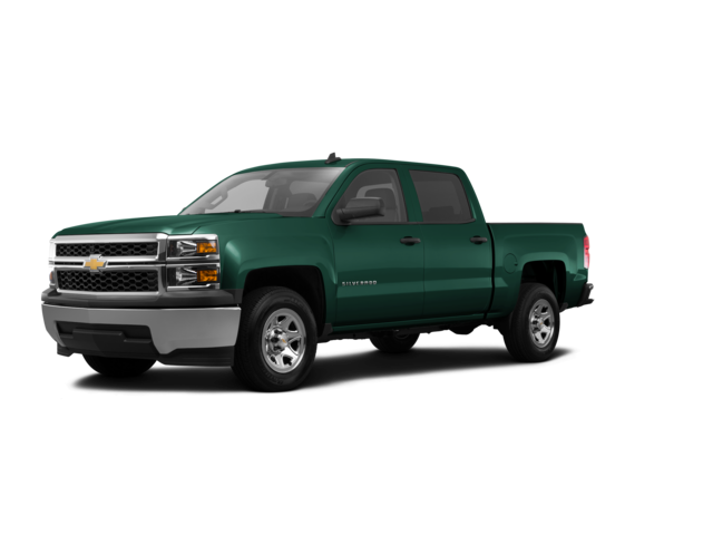 2015 Chevrolet Silverado 1500 Work Truck, front three-quarter view, paint 1 of 8