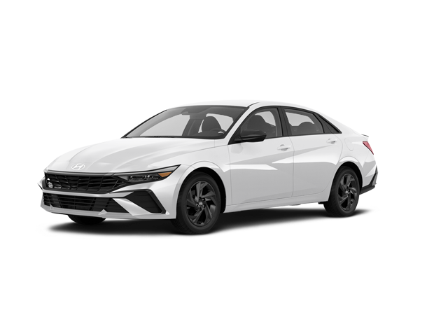 2026 Hyundai Elantra SEL Sport, front three-quarter view, paint 1 of 8