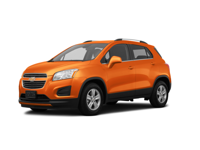 2015 Chevrolet Trax LT, front three-quarter view, paint 1 of 8