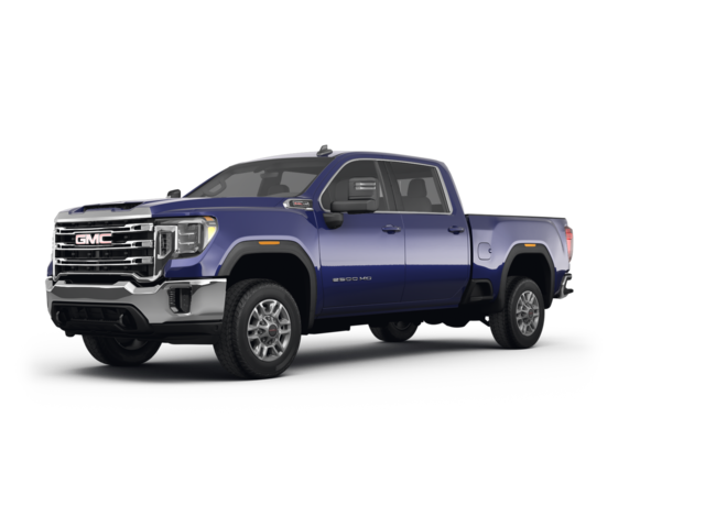 2022 GMC Sierra 2500 HD SLE, front three-quarter view, paint 1 of 8