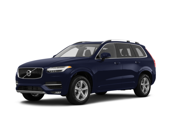 2017 Volvo XC90 T5 Momentum, front three-quarter view, paint 1 of 8