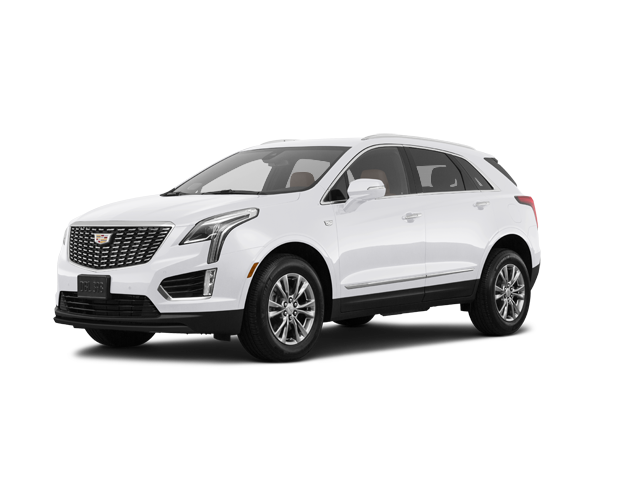 2024 Cadillac XT5 Luxury, front three-quarter view, paint 1 of 7