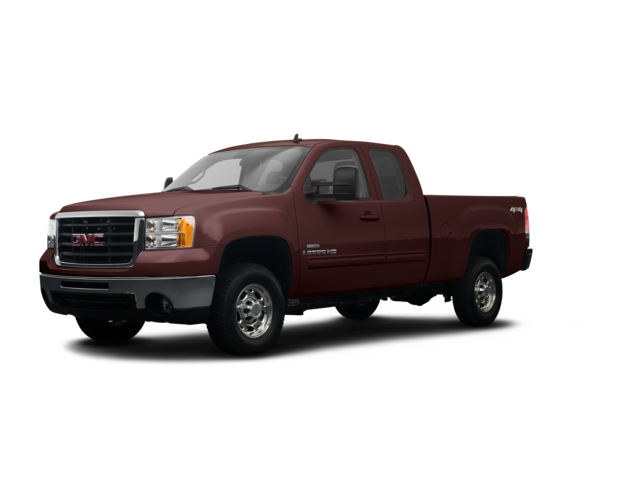2008 GMC Sierra 2500 HD SLT, front three-quarter view, paint 1 of 8