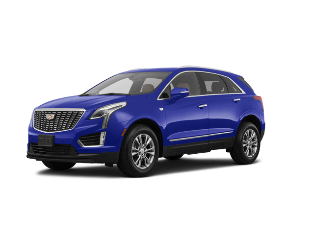 2026 Cadillac XT5 Luxury, front three-quarter view, paint 1 of 6