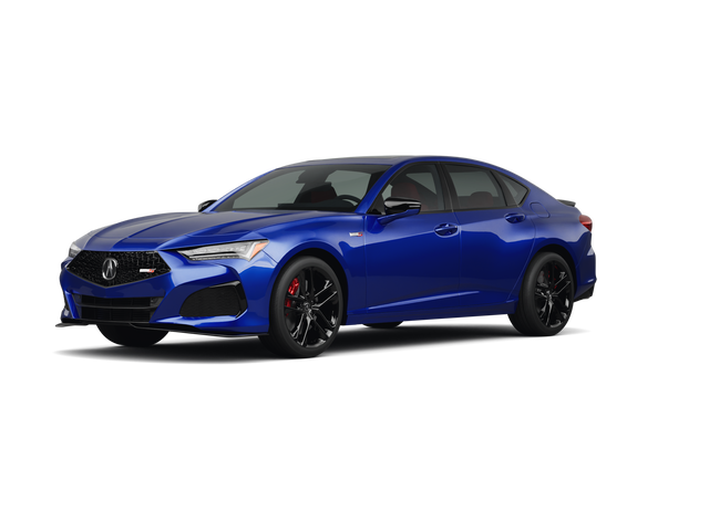 2024 Acura TLX Type S, front three-quarter view, paint 1 of 8