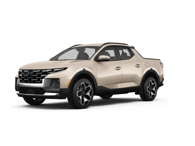 2024 Hyundai Santa Cruz Limited, front three-quarter view, paint 1 of 6