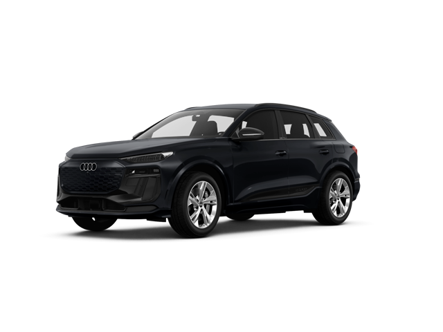 2025 Audi Q6 e-tron Premium Plus, front three-quarter view, paint 1 of 5