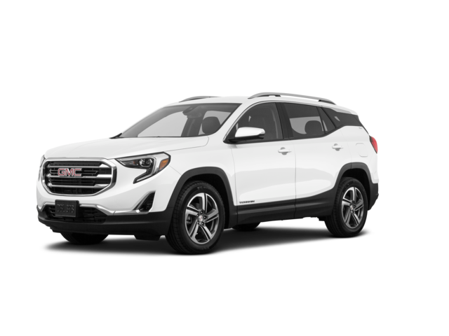 2021 GMC Terrain SL, front three-quarter view
