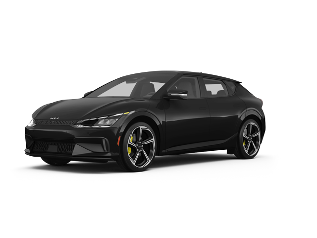 2024 Kia EV6 Wind, front three-quarter view, paint 1 of 8
