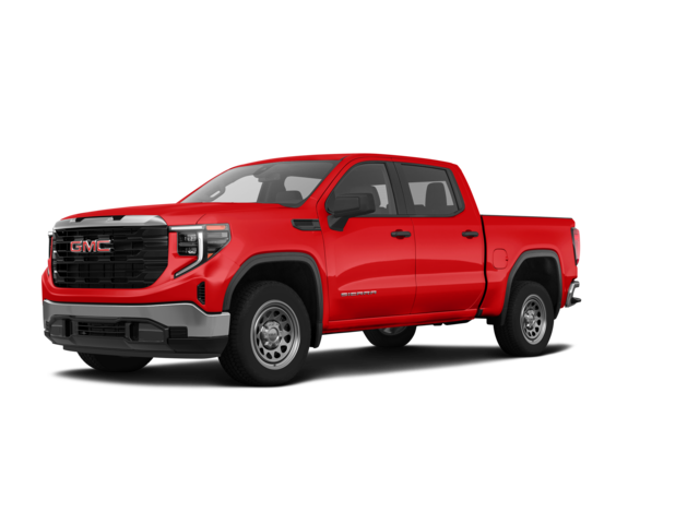 2022 GMC Sierra 1500 Pro, front three-quarter view, paint 1 of 5