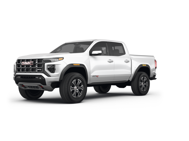2023 GMC Canyon AT4, front three-quarter view, paint 1 of 8