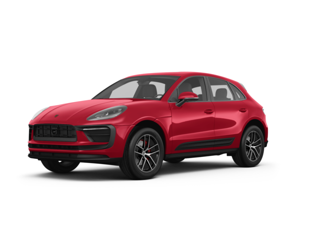 2023 Porsche Macan Base, front three-quarter view, paint 1 of 8