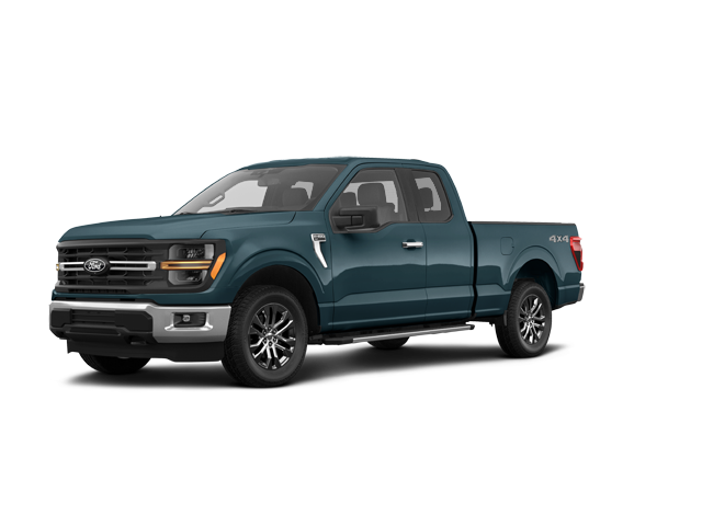 2026 Ford F-150 XLT, front three-quarter view, paint 1 of 8