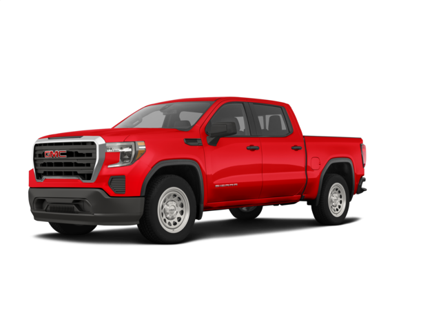 2019 GMC Sierra 1500 Base, front three-quarter view, paint 1 of 3