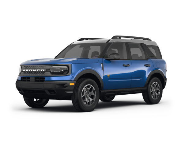 2023 Ford Bronco Sport Badlands, front three-quarter view, paint 1 of 8