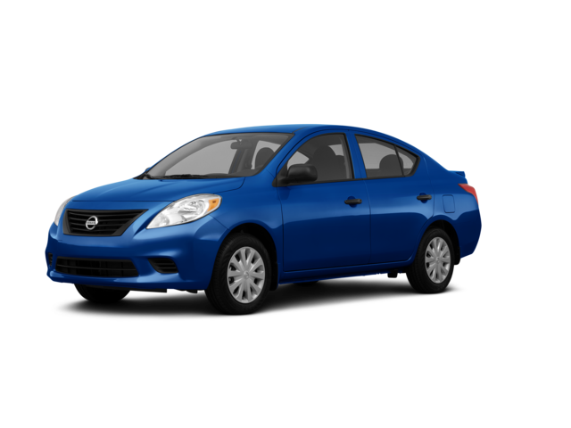 2013 Nissan Versa 1.6 S Plus, front three-quarter view, paint 1 of 8
