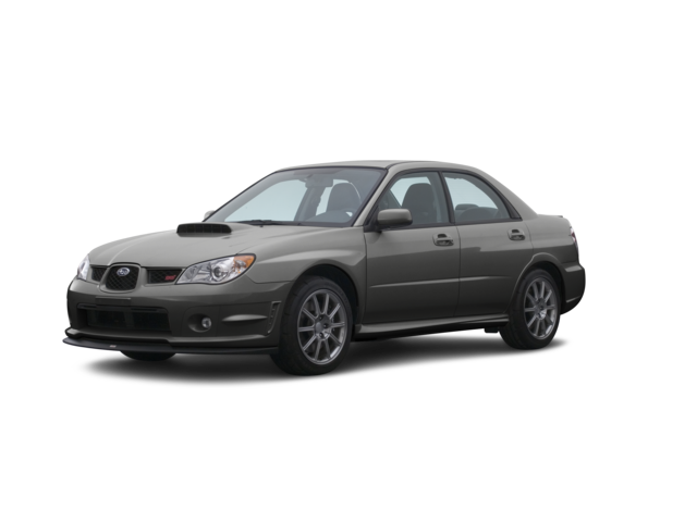2007 Subaru Impreza 2.5 i, front three-quarter view, paint 1 of 8