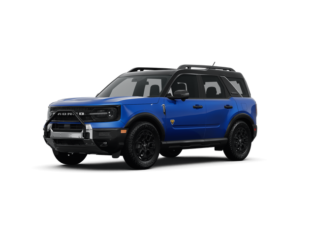 2025 Ford Bronco Sport Badlands, front three-quarter view, paint 1 of 8