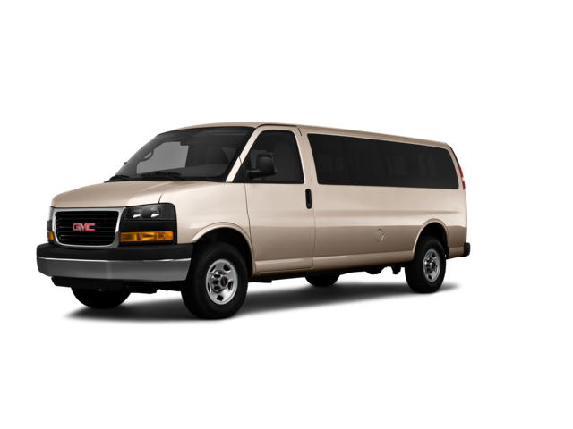 2010 GMC Savana 3500 3500, front three-quarter view, paint 1 of 8