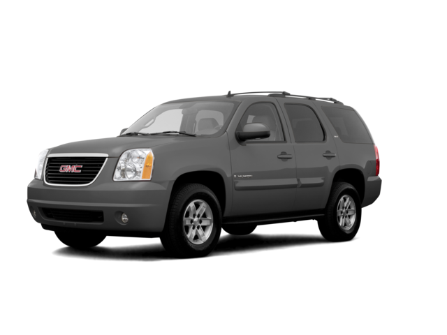 2007 GMC Yukon SLE, front three-quarter view, paint 1 of 8