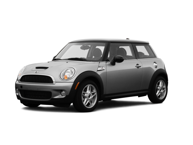 2008 MINI Cooper Base, front three-quarter view, paint 1 of 8