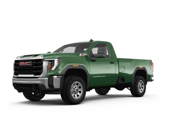 2024 GMC Sierra 3500 HD Pro, front three-quarter view, paint 1 of 8