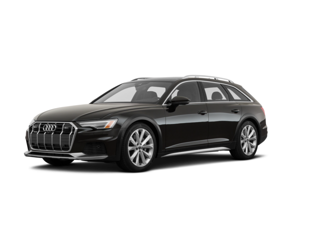 2021 Audi A6 allroad Prestige, front three-quarter view, paint 1 of 8