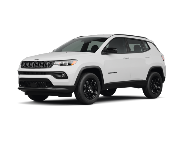 2025 Jeep Compass Latitude, front three-quarter view, paint 1 of 5