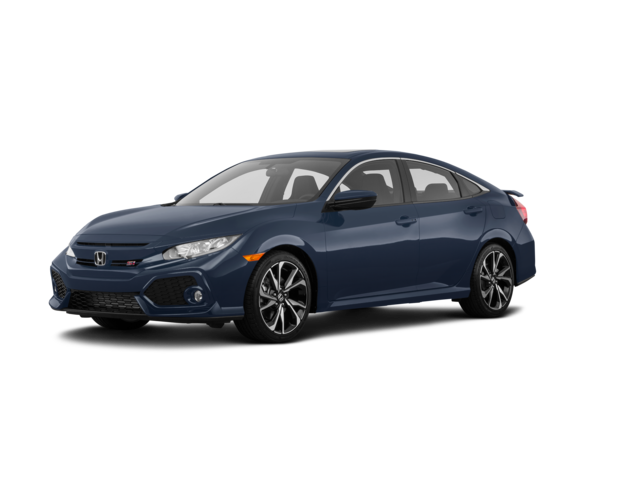2018 Honda Civic Si, front three-quarter view, paint 1 of 8