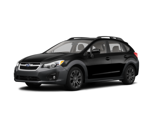2012 Subaru Impreza 2.0i Sport Premium, front three-quarter view, paint 1 of 3